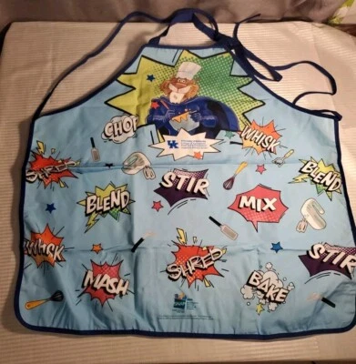 DELANTAL DE CÓMIC DEL REINO UNIDO CAPA TAMAÑO ADULTO Universidad de Kentucky SNAP Wildcats  Foto 1 de 4