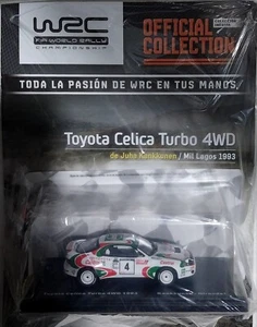 NUEVO SIN USAR WRC OFICIAL TOYOTA CELICA TURBO 1993 KANKKUNEN GIRAUDET 1/43 - Imagen 1 de 3