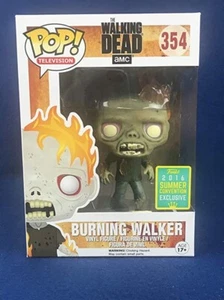 #354 Funko Pop! Burning Walker 2016 exclusivo de la Convención de Verano The Walking Dead - Imagen 1 de 3