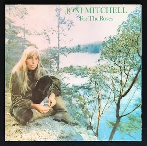 JONI MITCHELL – FOR THE ROSES - UK Asylum 1st pressing LP SYLA 8753 superb - Picture 1 of 10