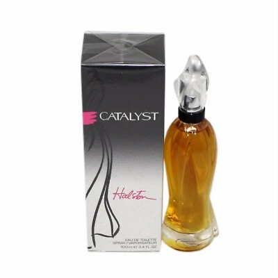 Halston Catalyst 3,4 OZ eau de toilette para mujer nueva caja blanca violonchelo Foto 1 de 2