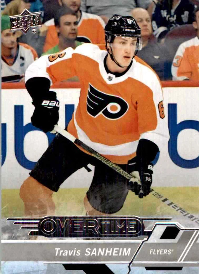 2018-19 Upper Deck Overtime Travis Sanheim #139 - Image 1 of 2