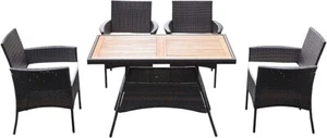 Greemotion Dining-Set Mailand Elegantes Dining-Set, 5-teilig - Bild 1 von 4