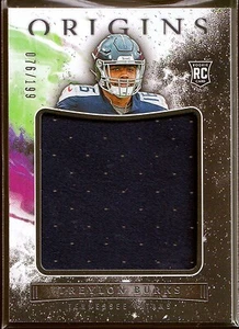 2022 Panini Origins Rookie Jumbo Jerseys #JUM-TBU Treylon Burks 076/199 - Bild 1 von 3