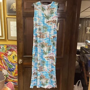 Mujer Evan-Picono Vestido Sin Mangas Talla 12 Multicolor Largo Solero A1 - Imagen 1 de 6