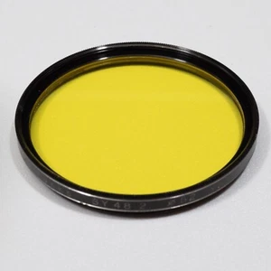 Filtro amarillo Kenko SY48-2 52mm Y2 - ligero polvo/arañazos - Imagen 1 de 3
