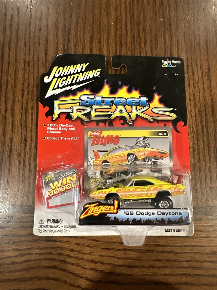 1969 Dodge Daytona #25 2004 Johnny Lightning Street Freaks Zingers 1 64