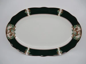 NORITAKE HOME FOR CHRISTMAS OVALE PLATTE - `14 3/4" -0405D - Bild 1 von 3