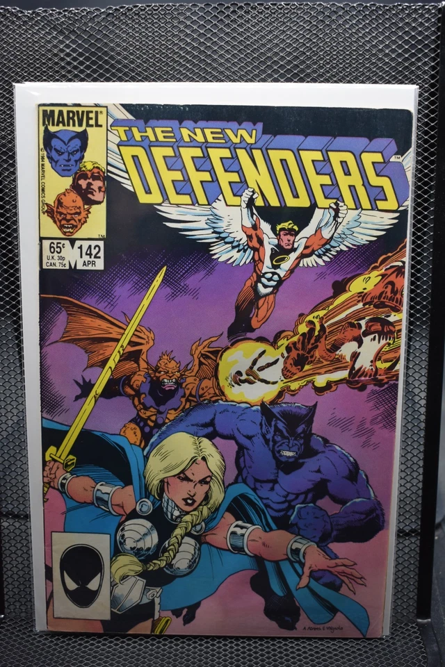 The Defenders #142 Marvel 1985 Namor Beast Valkyrie The Gargoyle Hellstorm 6.0 Foto 1 de 1