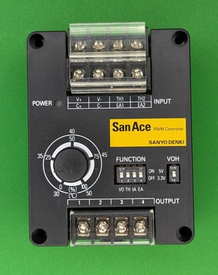 ELECTRONIC - FAN PWM CONTROLLER - Sanyo Denki - P/N : 9PC8666X-S001 - NEW - Image 1 of 4