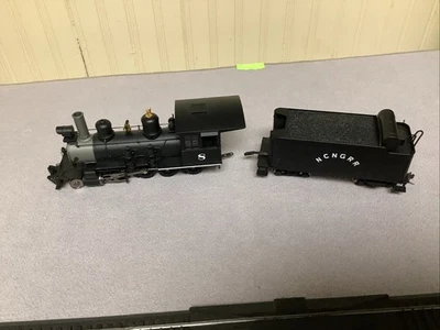 Broadway Limited ON30 Nevada county Narrow Gauge RR 2-8-0 Locomotive & Tender - Image 1 of 4