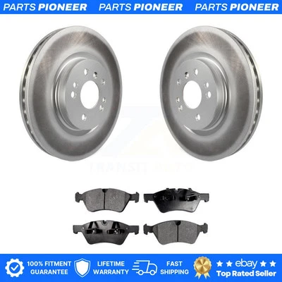 Kit de pastillas semimetálicas de rotores de freno de capa delantera para Mercedes-Benz ML350 R350 ML500 Foto 1 de 4