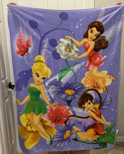 Siehe Fotos 2012 Northwest Disney Fairies Fleecedecke Tinkerbell Rehkitz Rosetta - Bild 1 von 7