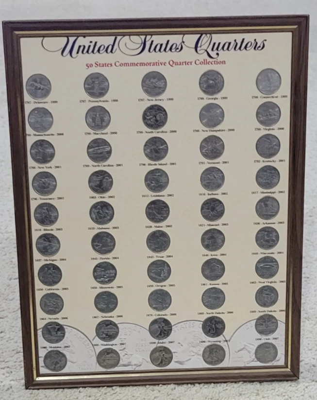 Circulated 50 State Set US State Quarters (1999-2008) for sale | eBay