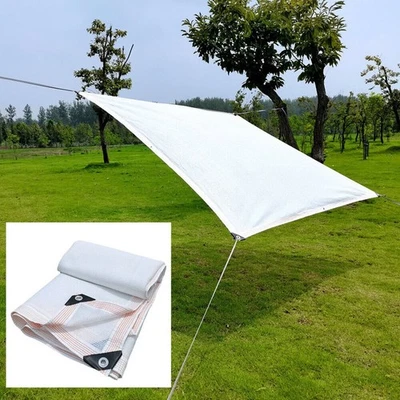 Outdoor Canopy 90% UV Blocking Elegant White Design High-density Polyethylene - image 1 of 4