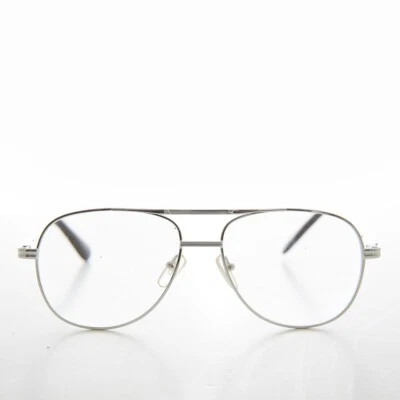 Gafas de lectura de piloto unisex plateadas de 1,75 dioptrías - Shawn Foto 1 de 3