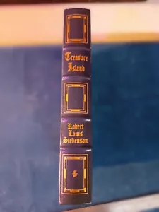 Treasure Island, By Stevenson, Easton Press, Leather Bound - Foto 1 di 6
