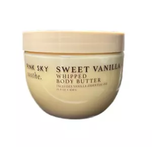 Pink Sky SWEET VANILLA Whipped Body Butter 15,9 oz Neu mit ätherischem Vanilleöl - Bild 1 von 2