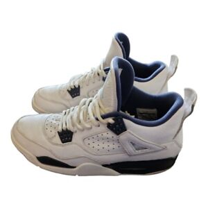 Air Jordan 4 Retro Mens Size 11 White Legand Blue
