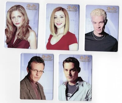 Juego de personajes de metal de 5 cartas BUFFY The Vampire Slayer Ultimate Series 2 BM1 a BM5 Foto 1 de 2