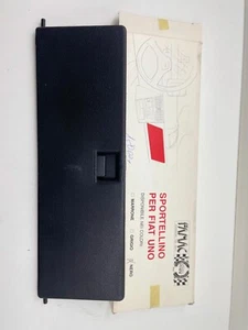 Bauletto Cassetto Sportello Vano Portaoggetti Nero Fiat Uno Nuovo Fondo Di Magaz - Imagen 1 de 9