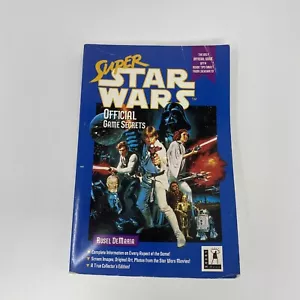 Star Wars Super Nintendo SNES Strategy Guide Player's Hint Book EUC - Picture 1 of 11