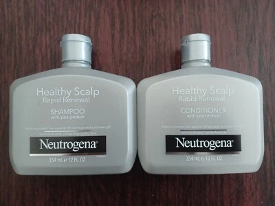 (2) Neutrogena Healthy Scalp Rapid Renewal Shampoo & Conditioner 12 FL Oz each - Image 1 of 2