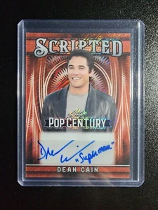 DEAN CAIN 2025 Leaf Pop Century AUTO #1/3 INSCRIPTION "SUPERMAN" - Picture 1 of 2