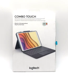 Logitech Combo Touch Für Apple IPad Air (3. Gen) und iPad Pro 10,5 Zoll Deutsch - Bild 1 von 5