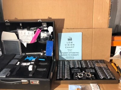 Juego de lentes de prueba y estuche compacto (Pioneer premier) y otros equipos de optometría Foto 1 de 4