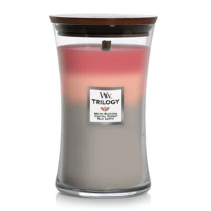 WoodWick Shoreline Trilogy Large Scented Candle - Picture 1 of 4