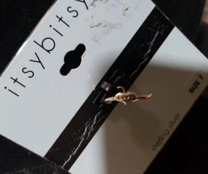 NEW ITSY BITSY STERLING SILVER HEART "LOVE" RING, SIZE 7, JC PENNEY, NWTS $26 - Picture 1 of 5