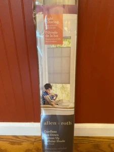 Allen+Roth 31x72 Cordless Top Down Bottom Up Cellular Shade Gray Finish 2147014 - Picture 1 of 7