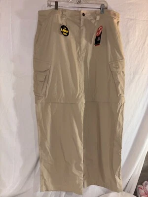 Pantalones de Senderismo Convertibles Under Armour Performance 42 x 32 Tostados Senderismo Nuevos con Etiquetas NUEVOS Foto 1 de 4