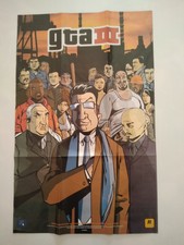 Mappa / Poster del gioco GTA III GRAND THEFT AUTO 3 in ottime condizioni