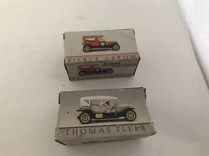 1993 Readers Digest Miniature Pierce Arrow And Thomas Flyer Cars, With Boxe - Picture 1 of 11