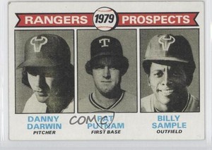 1979 Topps 1979 Prospects Danny Darwin Pat Putnam Billy Sample Bill Sample #713