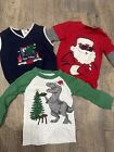 Toddler Boy Christmas Shirts - Lot Of 3 - Bundle Size 2T