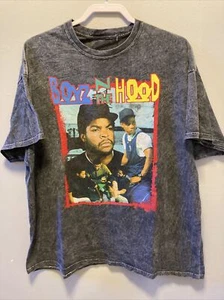 Boyz N The Hood T-Shirt Herren 2XL Distressed grau Rap Tee Film Eiswürfel Retro - Bild 1 von 8