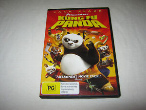 Kung Fu Panda - Jack Black - VGC - DVD - R4