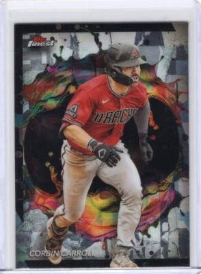 2024 Topps Finest Rare Corbin Carroll Arizona Diamondbacks #280 - Image 1 of 2