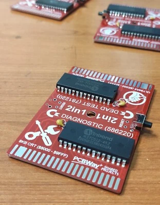 Commodore 64 diagnostica / dead test - Dual Diagnostic Cartridge 586220 / 781220 - Immagine 1 di 4