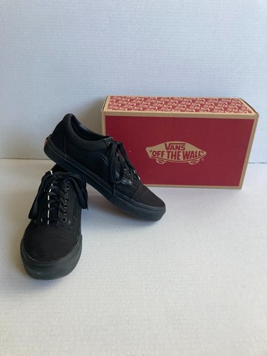Vans Oldol Skoolers Sneakerso Nero Tela Uo 9 nna Donn 10 50d3hbka