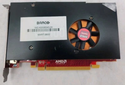 AMD Barco MXRT-5600 4GB 4x Displayport Desktop Workstation Graphics Card - Image 1 of 3