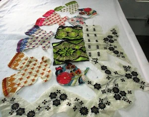12,pieces embroidered applique craft and sewing product - Picture 1 of 12