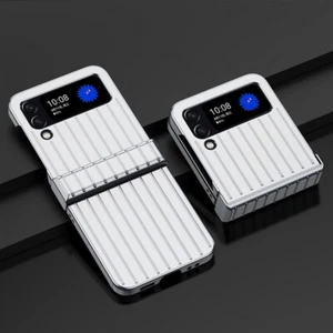 Shockproof Armor Folding PC Case For Samsung Galaxy Z Flip7 Flip5 Flip6 4 Cover - Picture 1 of 41