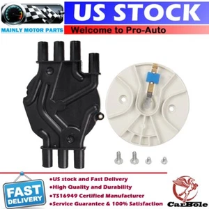 Tapa y rotor distribuidor de encendido para Chevy Astro Van S-10 Blazer Jimmy 4,3 L V6 - Imagen 1 de 13