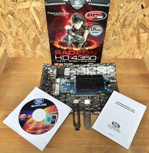 Sapphire AMD Radeon HD 4350 (512 MB) (11142-07-20R) Grafikkarte + Zubehör & OVP - Bild 1 von 13