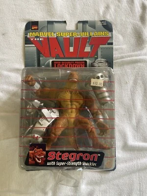 Figura de acción Toy Biz Marvel Supervillains The Vault Stegron 1998 Foto 1 de 4