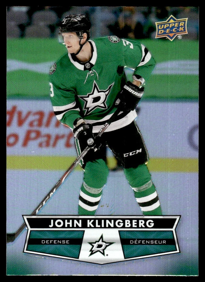 2021 Upper Deck Tim Hortons #83 John Klingberg - Dallas Stars - Image 1 of 2